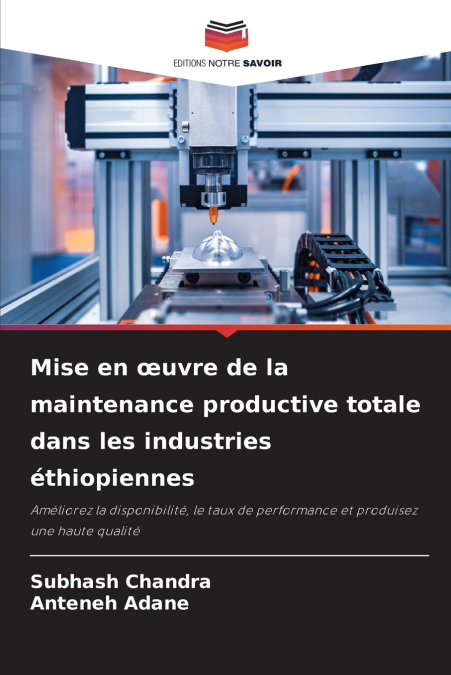 Mise en œuvre de la maintenance productive totale dans les industries éthiopiennes