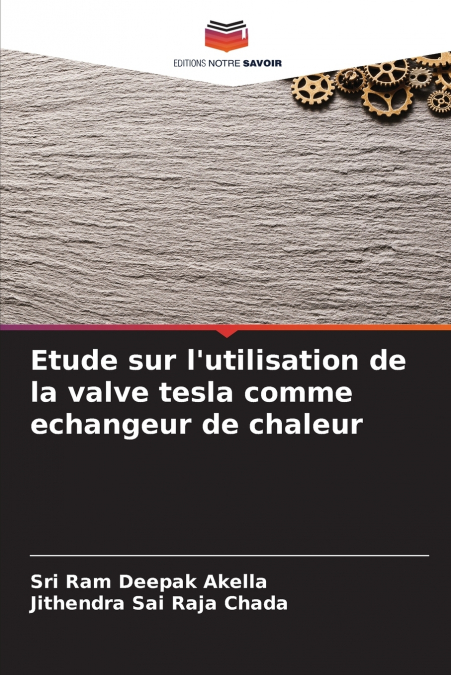 Etude sur l’utilisation de la valve tesla comme echangeur de chaleur