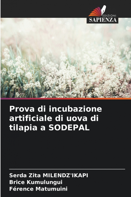 Prova di incubazione artificiale di uova di tilapia a SODEPAL