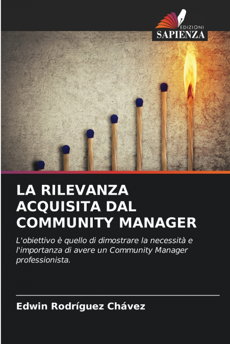 LA RILEVANZA ACQUISITA DAL COMMUNITY MANAGER