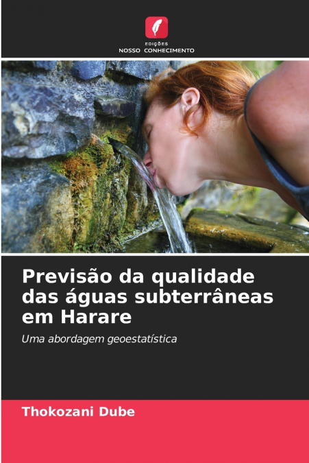 Previsão da qualidade das águas subterrâneas em Harare