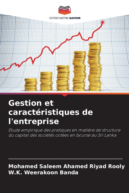 Gestion et caractéristiques de l’entreprise