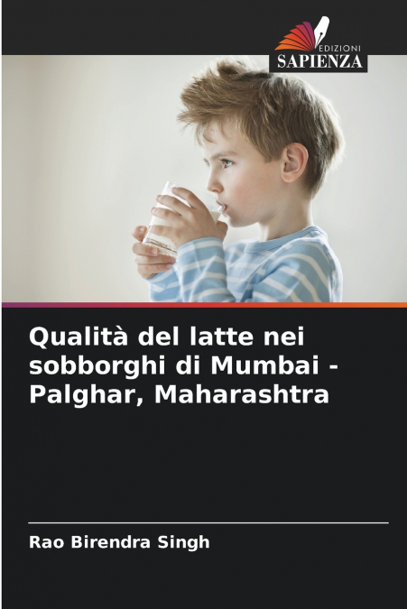 Qualità del latte nei sobborghi di Mumbai - Palghar, Maharashtra