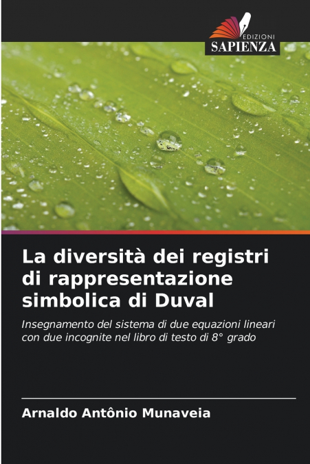 La diversità dei registri di rappresentazione simbolica di Duval