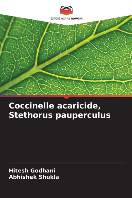 Coccinelle acaricide, Stethorus pauperculus