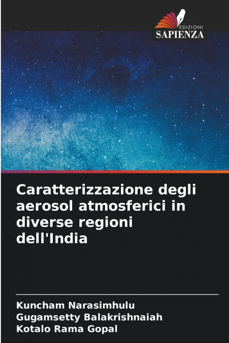 Caratterizzazione degli aerosol atmosferici in diverse regioni dell’India