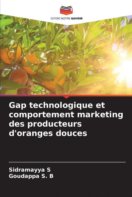 Gap technologique et comportement marketing des producteurs d’oranges douces