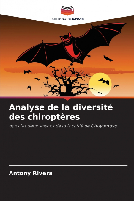 Analyse de la diversité des chiroptères