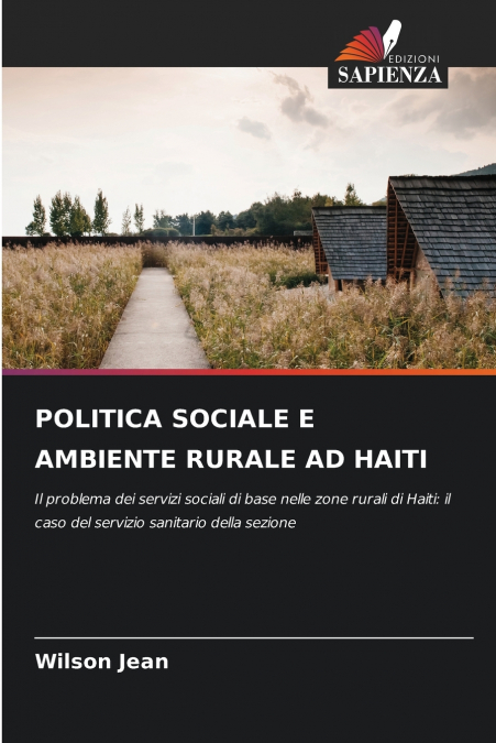 POLITICA SOCIALE E AMBIENTE RURALE AD HAITI