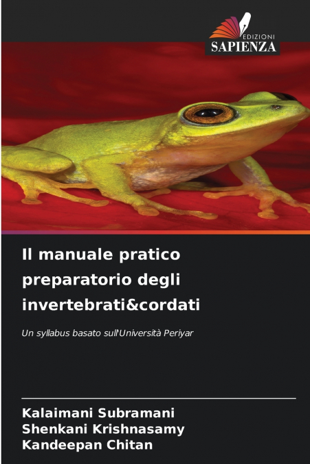 Il manuale pratico preparatorio degli invertebrati&cordati