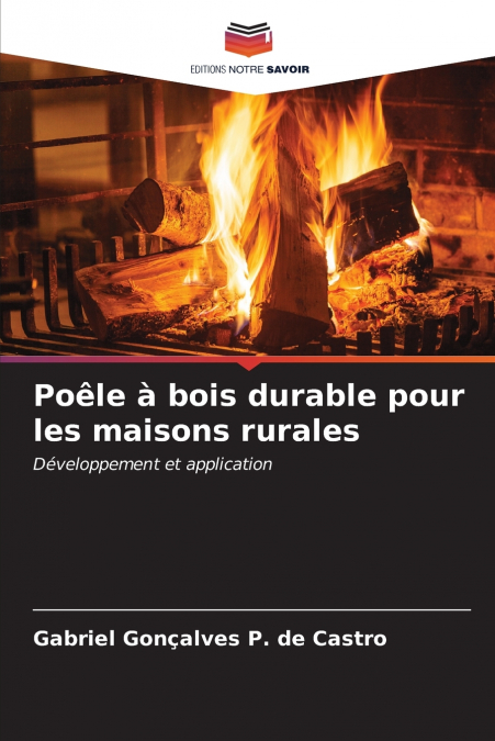 Poêle à bois durable pour les maisons rurales