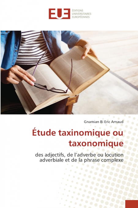 Étude taxinomique ou taxonomique