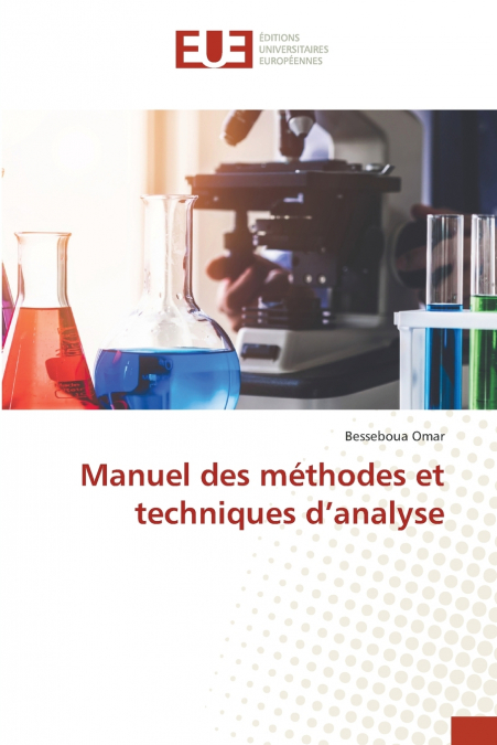 Manuel des méthodes et techniques d’analyse