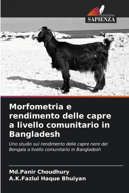 Morfometria e rendimento delle capre a livello comunitario in Bangladesh