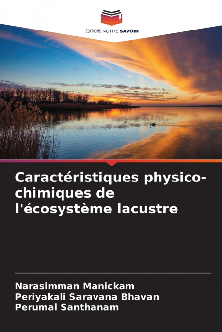 Caractéristiques physico-chimiques de l’écosystème lacustre
