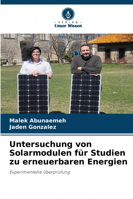 Untersuchung von Solarmodulen für Studien zu erneuerbaren Energien