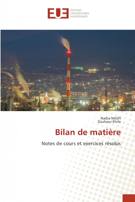 Bilan de matière