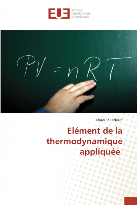Elément de la thermodynamique appliquée
