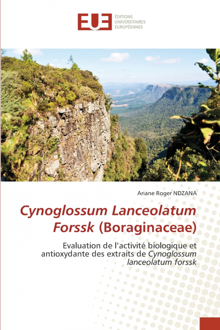 Cynoglossum Lanceolatum Forssk (Boraginaceae)