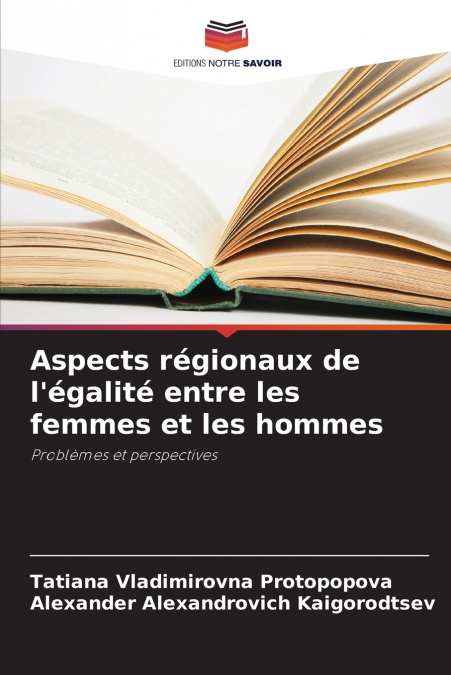 Aspects régionaux de l’égalité entre les femmes et les hommes