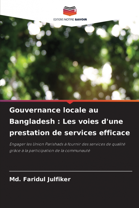 Gouvernance locale au Bangladesh
