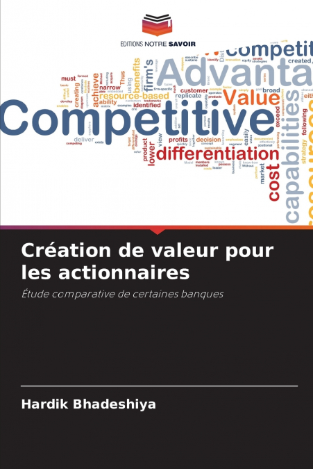 Création de valeur pour les actionnaires