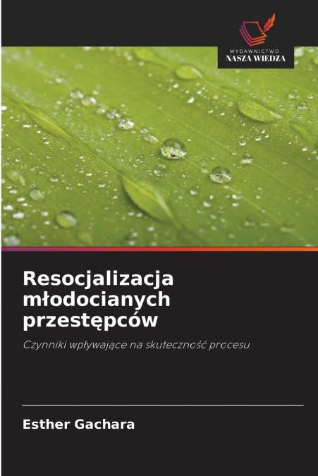 Resocjalizacja młodocianych przestępców