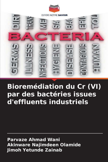Bioremédiation du Cr (VI) par des bactéries issues d’effluents industriels