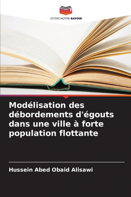 Modélisation des débordements d’égouts dans une ville à forte population flottante