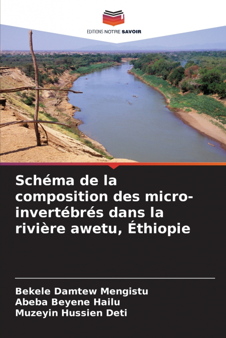 Schéma de la composition des micro-invertébrés dans la rivière awetu, Éthiopie