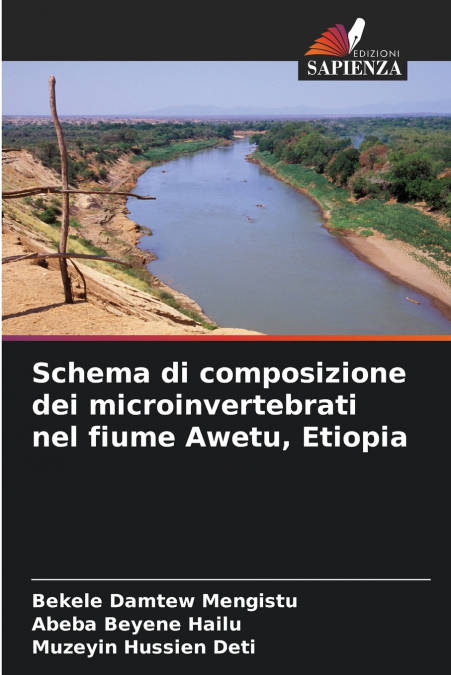 Schema di composizione dei microinvertebrati nel fiume Awetu, Etiopia