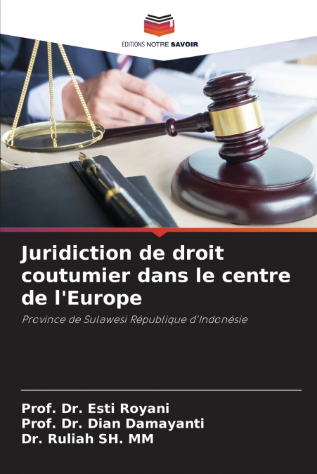 Juridiction de droit coutumier dans le centre de l’Europe