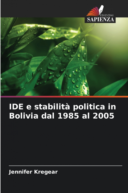 IDE e stabilità politica in Bolivia dal 1985 al 2005