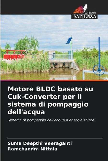 Motore BLDC basato su Cuk-Converter per il sistema di pompaggio dell’acqua