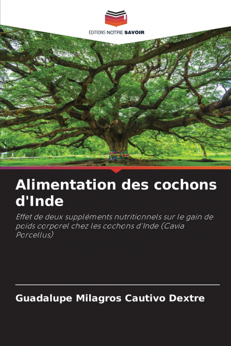 Alimentation des cochons d’Inde