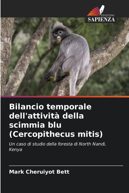 Bilancio temporale dell’attività della scimmia blu (Cercopithecus mitis)