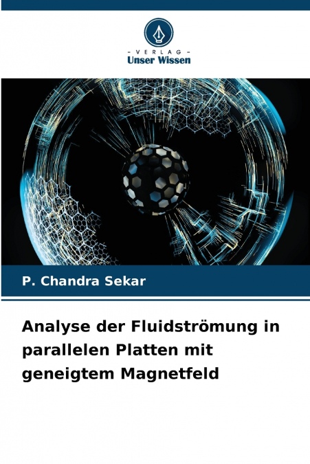 Analyse der Fluidströmung in parallelen Platten mit geneigtem Magnetfeld