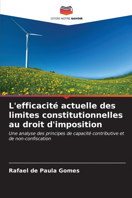 L’efficacité actuelle des limites constitutionnelles au droit d’imposition