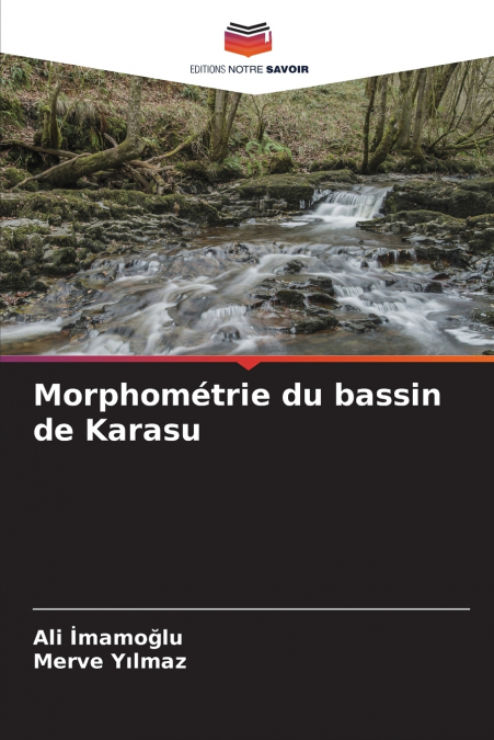 Morphométrie du bassin de Karasu