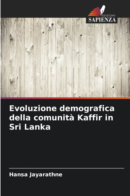 Evoluzione demografica della comunità Kaffir in Sri Lanka