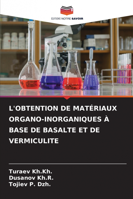 L’OBTENTION DE MATÉRIAUX ORGANO-INORGANIQUES À BASE DE BASALTE ET DE VERMICULITE