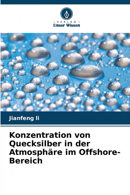 Konzentration von Quecksilber in der Atmosphäre im Offshore-Bereich