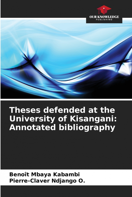Theses defended at the University of Kisangani