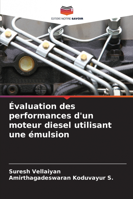 Évaluation des performances d’un moteur diesel utilisant une émulsion