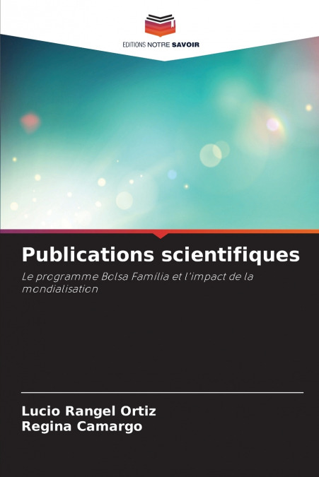 Publications scientifiques