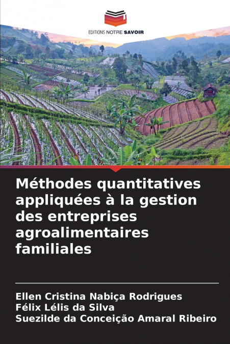 Méthodes quantitatives appliquées à la gestion des entreprises agroalimentaires familiales