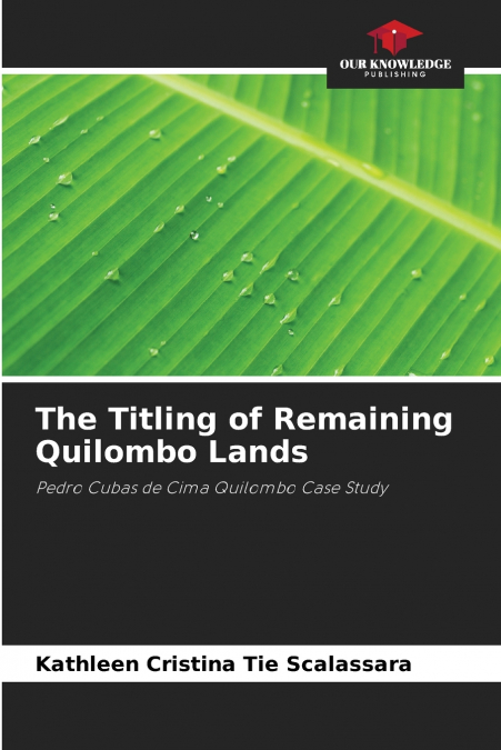 The Titling of Remaining Quilombo Lands
