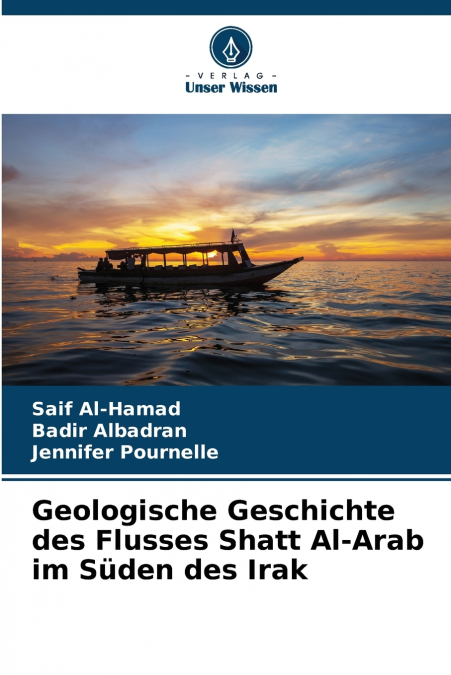 Geologische Geschichte des Flusses Shatt Al-Arab im Süden des Irak