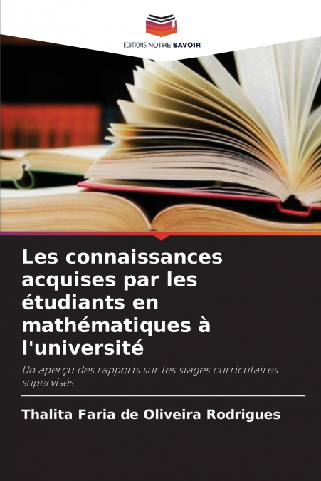 Les connaissances acquises par les étudiants en mathématiques à l’université