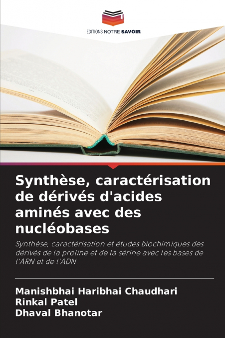Synthèse, caractérisation de dérivés d’acides aminés avec des nucléobases